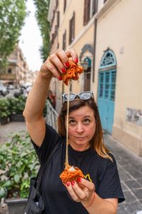 Food in Rome Supplì | Katie Parla